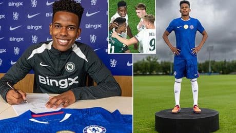 Welcome to Chelsea, finally! Brazilian wonderkid Estevao arrives ONE YEAR on from signing for the Blues - and after scoring against them at Club World Cup