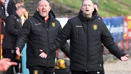 Albion Rovers management duo sign new deals despite pay cut