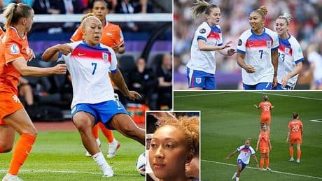 England's golden girl: 'Genius' Lauren James' journey from red card hell to Lionel Messi's co-TV star
