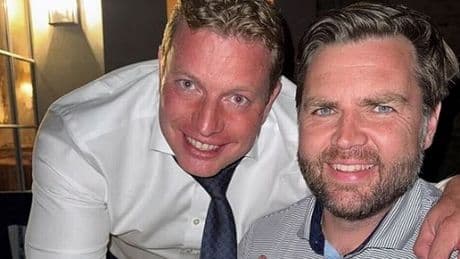 JD Vance strikes up unlikely friendship with The Apprentice star Thomas Skinner