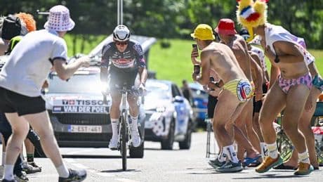 Mathieu van der Poel abandona el Tour de Francia