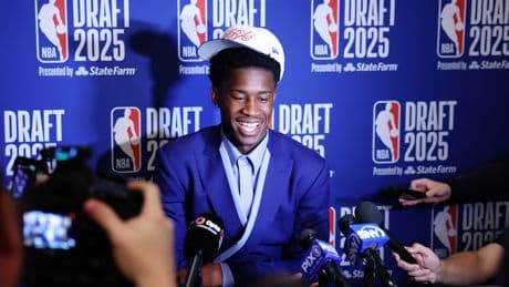 76ers select V.J. Edgecombe with pivotal No. 3 pick in 2025 NBA Draft