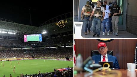 Immigration officers target amateur football matches in the United States as part of controversial crackdown during the Club World Cup