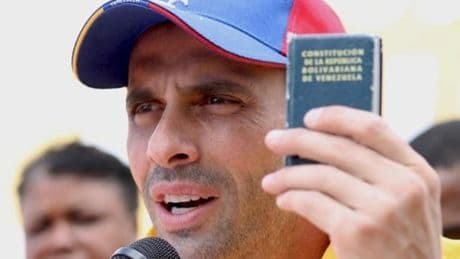 El partido opositor Primero Justicia expulsa a Capriles por negociar con Maduro participar en las elecciones de mayo