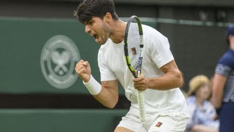 Wimbledon'da Carlos Alcaraz ve Taylor Fritz, yarı finale yükseldi