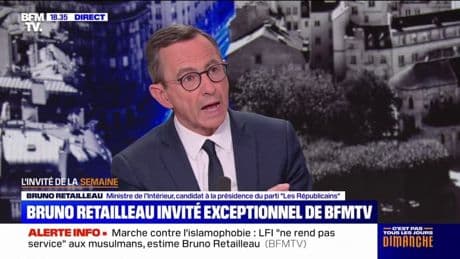 Attaque au couteau à Nantes: Bruno Retailleau, ministre de l'Intérieur, estime que "notre société est permissive"