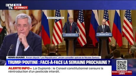 Story 2 : Trump/Poutine, face-à-face la semaine prochaine ? - 07/08