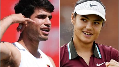 Emma Raducanu and Carlos Alcaraz confirmed for US Open mixed doubles event