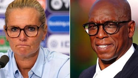 Sarina Wiegman proves Ian Wright wrong in Euro 2025 Final after 'massive mistake'