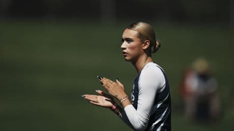 Male-born athlete reaches California girls' track finals; LGBTQ activist arrested outside event