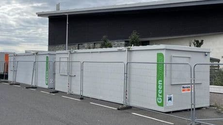 Storm damaged Helensburgh Leisure Centre set for new compound to support repairs