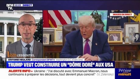 Donald Trump annonce la construction d'un bouclier anti-missiles "Dôme d'or" pour les États-Unis