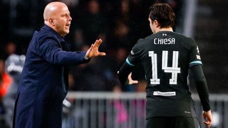Arne Slot tells Federico Chiesa what he has to do to fight his way into Liverpool plans