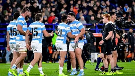Argentina win first-ever home Test over New Zealand in Rugby Championship