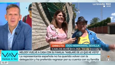 El tío de Melody pone en duda la veracidad del televoto en Eurovisión: &quot;Una amiga intentó votar a España desde Francia y no pudo&quot;