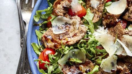 This steak salad is a trattoria staple and the perfect summer lunch
