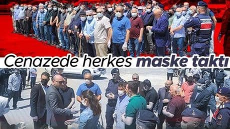 Kene kabusu geri döndü! 1,5 yaşındaki Metehan KKKA kurbanı oldu... Cenazede herkes maske taktı