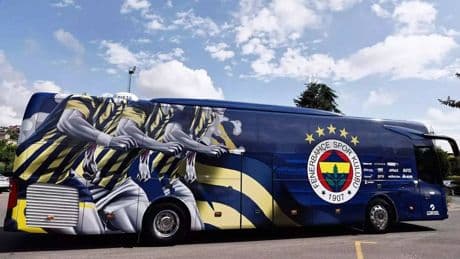 Fenerbahçe, Benfica maçı için Portekiz'e geldi