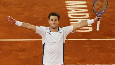 Tennis : Casper Ruud remporte son premier Masters 1000 à Madrid