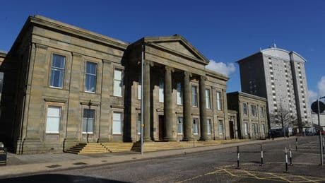 Man brandished knife during late night disturbance
