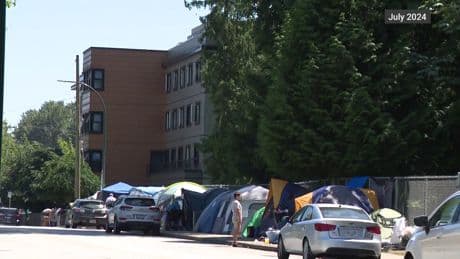 Residents of Coquitlam homeless encampment issued formal eviction notice
