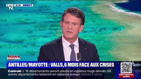 Nouvelle-Calédonie: "Je crois qu'un accord est possible", déclare Manuel Valls, ministre des Outre-mer