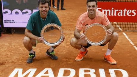 Victoria española en el Mutua Madrid Open: Marcell Granollers se lleva el torneo de dobles junto a Horacio Zeballos