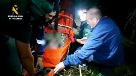 Rescatado un senderista desaparecido en Ezcaray tras un amplio dispositivo de emergencias