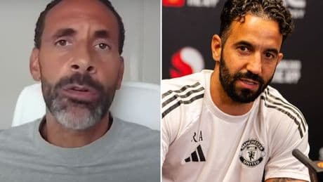 Ruben Amorim weighs in after Rio Ferdinand tells struggling Man Utd star to 'liven up'