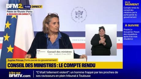 Fin de l'argent liquide/drogue: "pas inscrit à l'ordre du jour du gouvernement", selon Sophie Primas