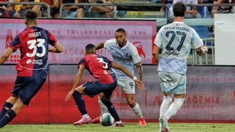 Coppa Italia, Entella fuori a testa alta. Il Cagliari passa ai rigori