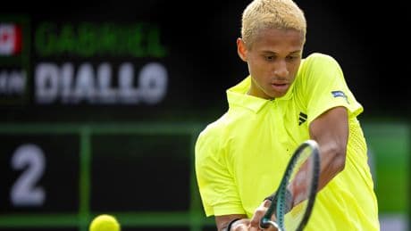 Libéma Open in Rosmalen prooi voor sterk serverende Gabriel Diallo