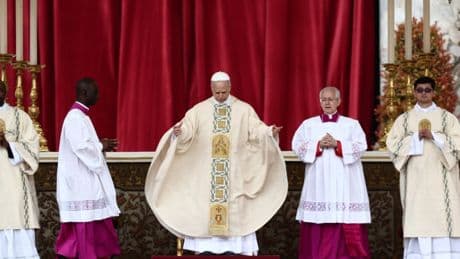 Einführungszeremonie für Papst Leo  XIV. hat begonnen