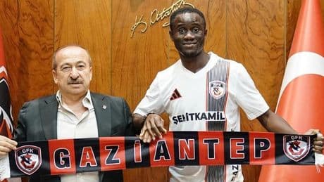 Gaziantep FK, Drissa Camara ile 3 yıllık sözleşme imzaladı
