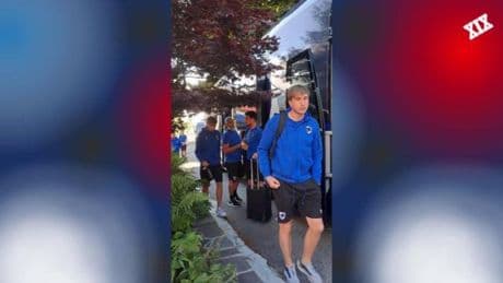 La Sampdoria arriva in ritiro a Ponte di Legno | Le immagini