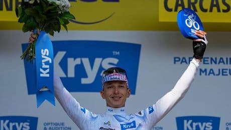 Tour de France: Lipowitz nach Schreckmoment als Dritter in Richtung Alpen