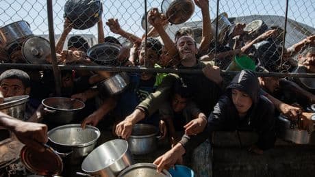 Israeli gunfire kills at least 17 Palestinians near aid site, say health authorities