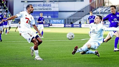 FC Den Bosch en Telstar mogen na remise in heenwedstrijd allebei nog dromen van promotie naar Eredivisie
