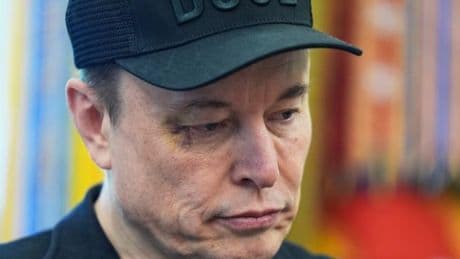 Musk verlässt das Weiße Haus mit einem blauen Auge