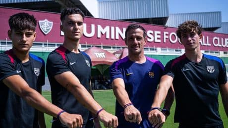 La Fundació Barça invita a diez niños vulnerables a la Intercontinental Sub-20