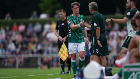 Werder-Däne verletzt raus - Stage-Sorgen vermiesen Steffen-Premiere