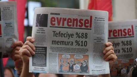 Kitle örgütleri Evrensel’e saldırıyı kınandı