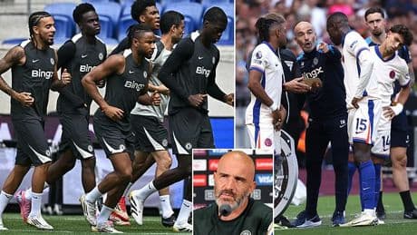 Enzo Maresca 'trials Chelsea star in a new position' - as the Blues boss gets creative with the £50million signing