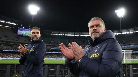 Ange Postecoglou reunites with Spurs coaching staff at Nottingham Forest