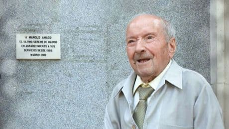 Adiós a Manolo, el último sereno de Madrid