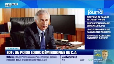 EDF : un poids lourd démissionne du C.A