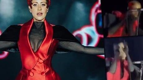 Haberler: Derya Uluğ’a Şanlıurfa konserinde büyük şok! Su şişesi fırlatıldı