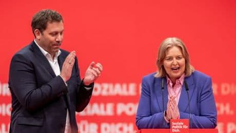 SPD: Bärbel Bas und Lars Klingbeil zu SPD-Vorsitzenden gewählt