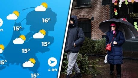 Herfstachtig Pinksterweekend: ‘Hier trekken de buien over’