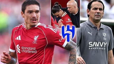 Liverpool agree Darwin Nunez deal with Al-Hilal as they bid to raise funds for Newcastle wantaway Alexander Isak - after signing striker for £85m just three seasons ago